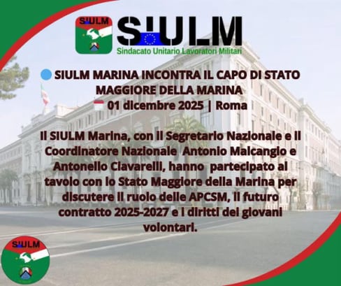 incontro SIULM MARINA